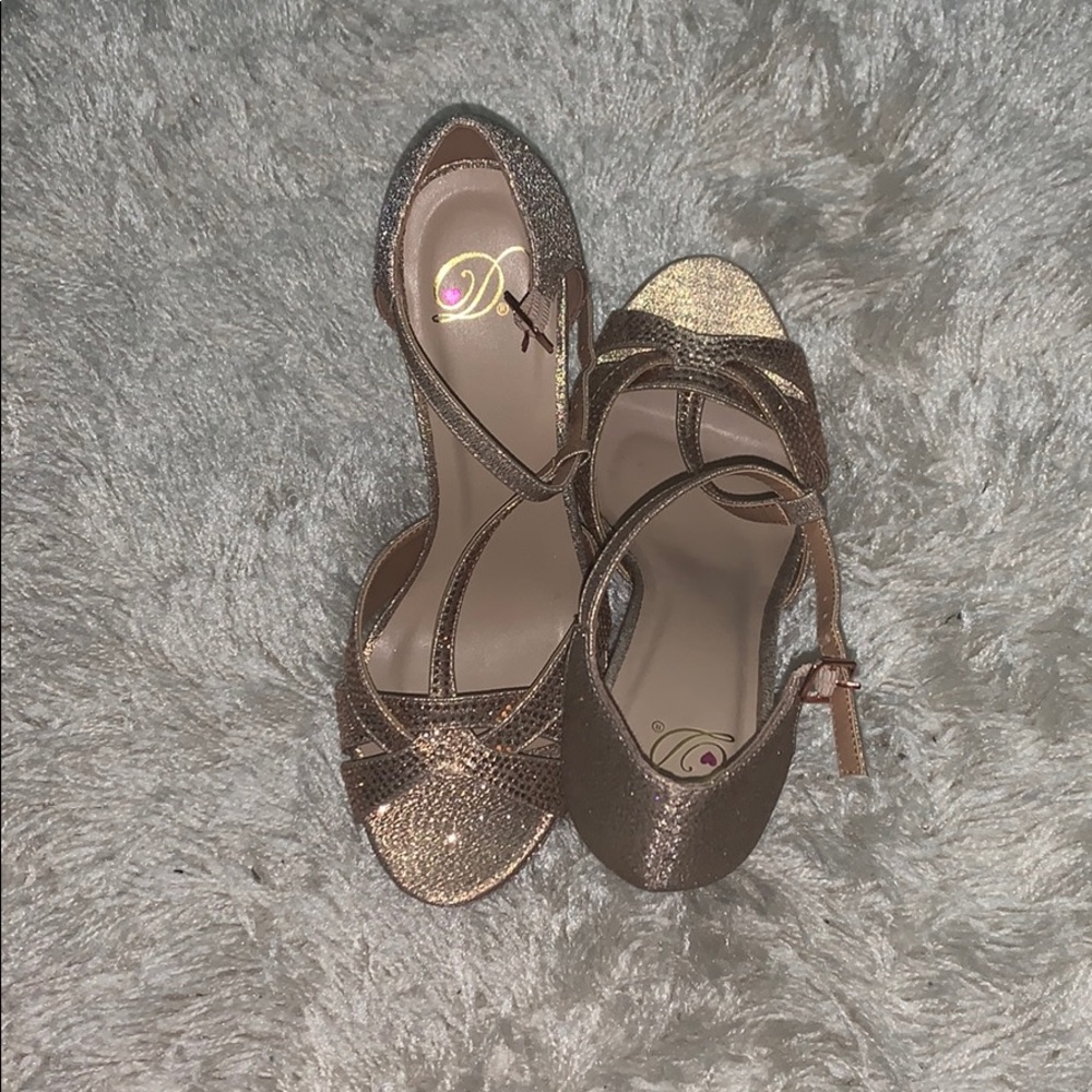 Brand New Rose Gold Heels